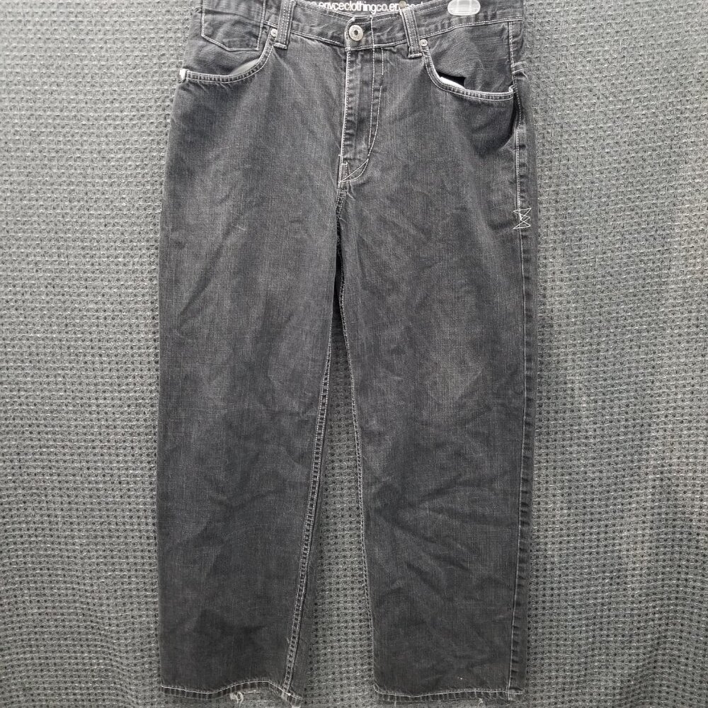 💚2/$20 enyce clothing co. Y2K Black Jeans Men's 34 Regular fit